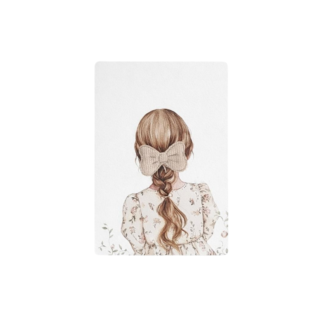 Meisje met knipje - Strik