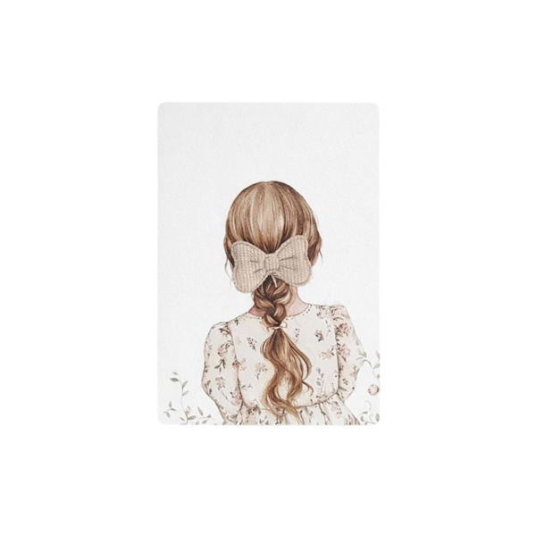 Meisje met knipje - Strik