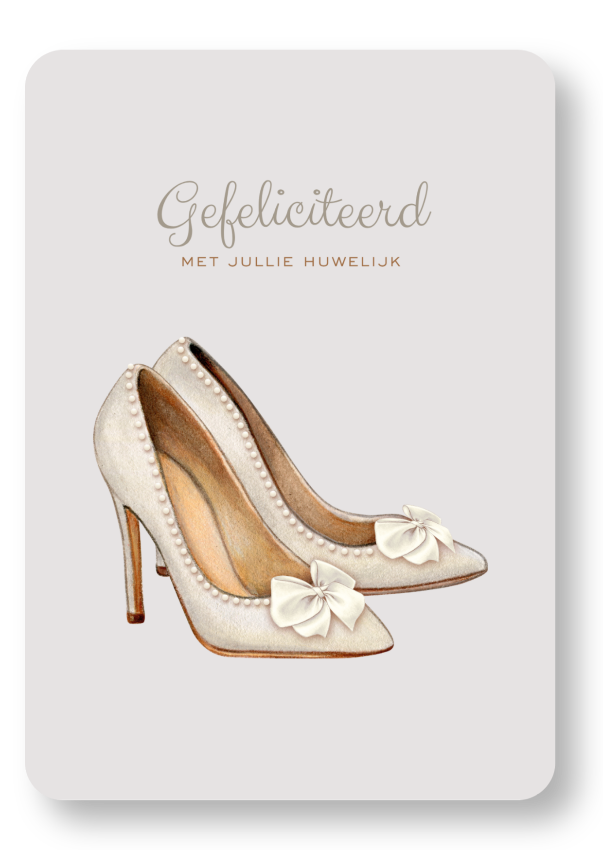 Trouwen - schoenen