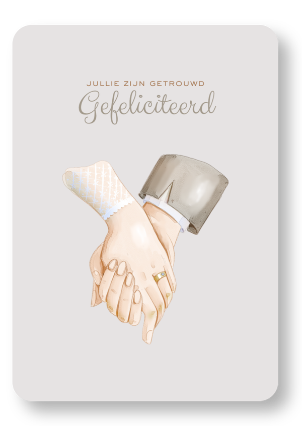 Trouwen - handen
