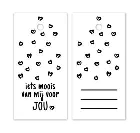 Cadeaulabel - Iets moois van mij voor jou!