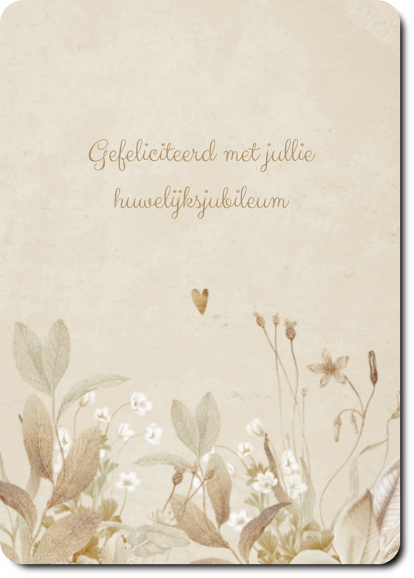 Huwelijkjubileum 1