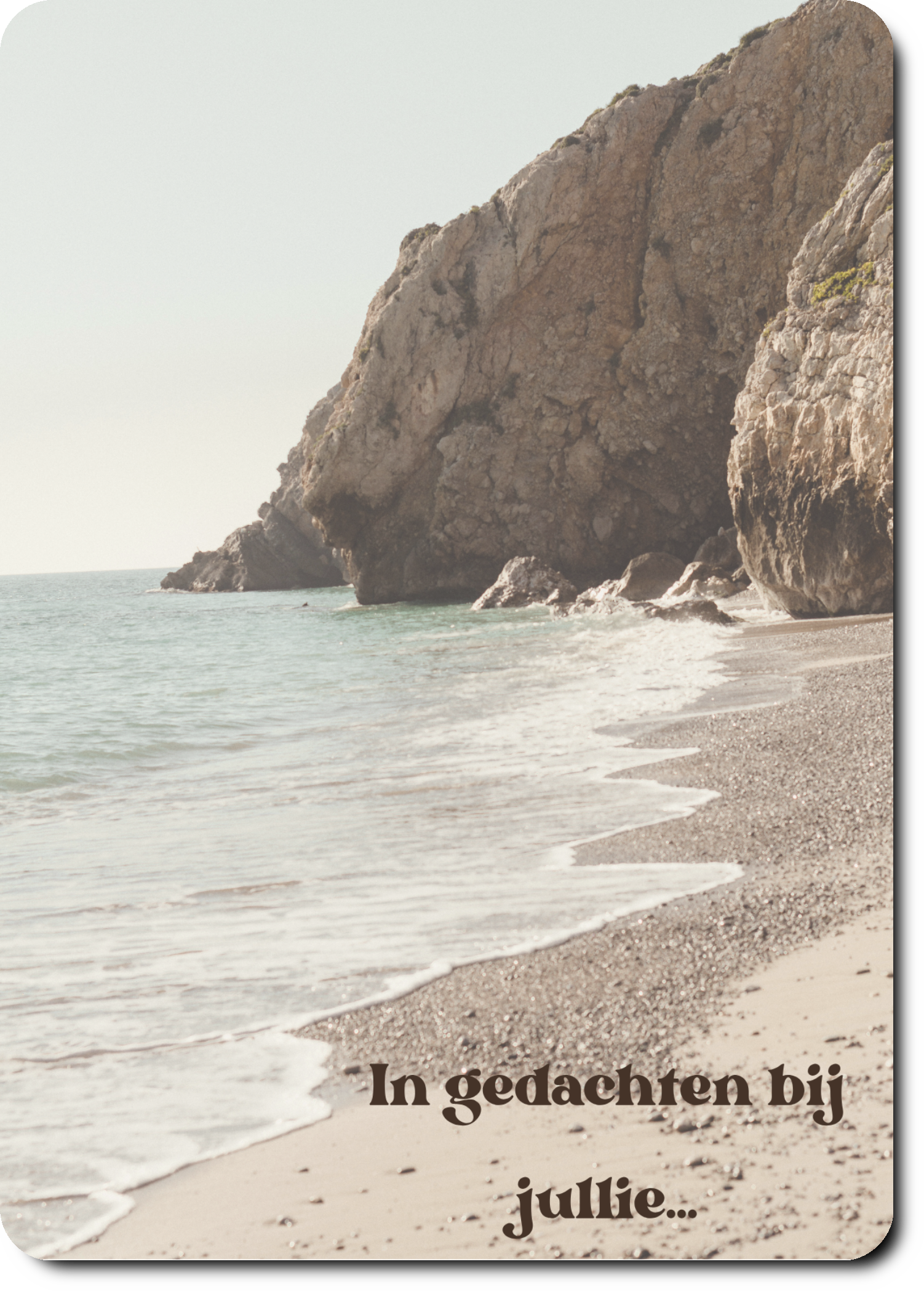 In gedachten bij jullie