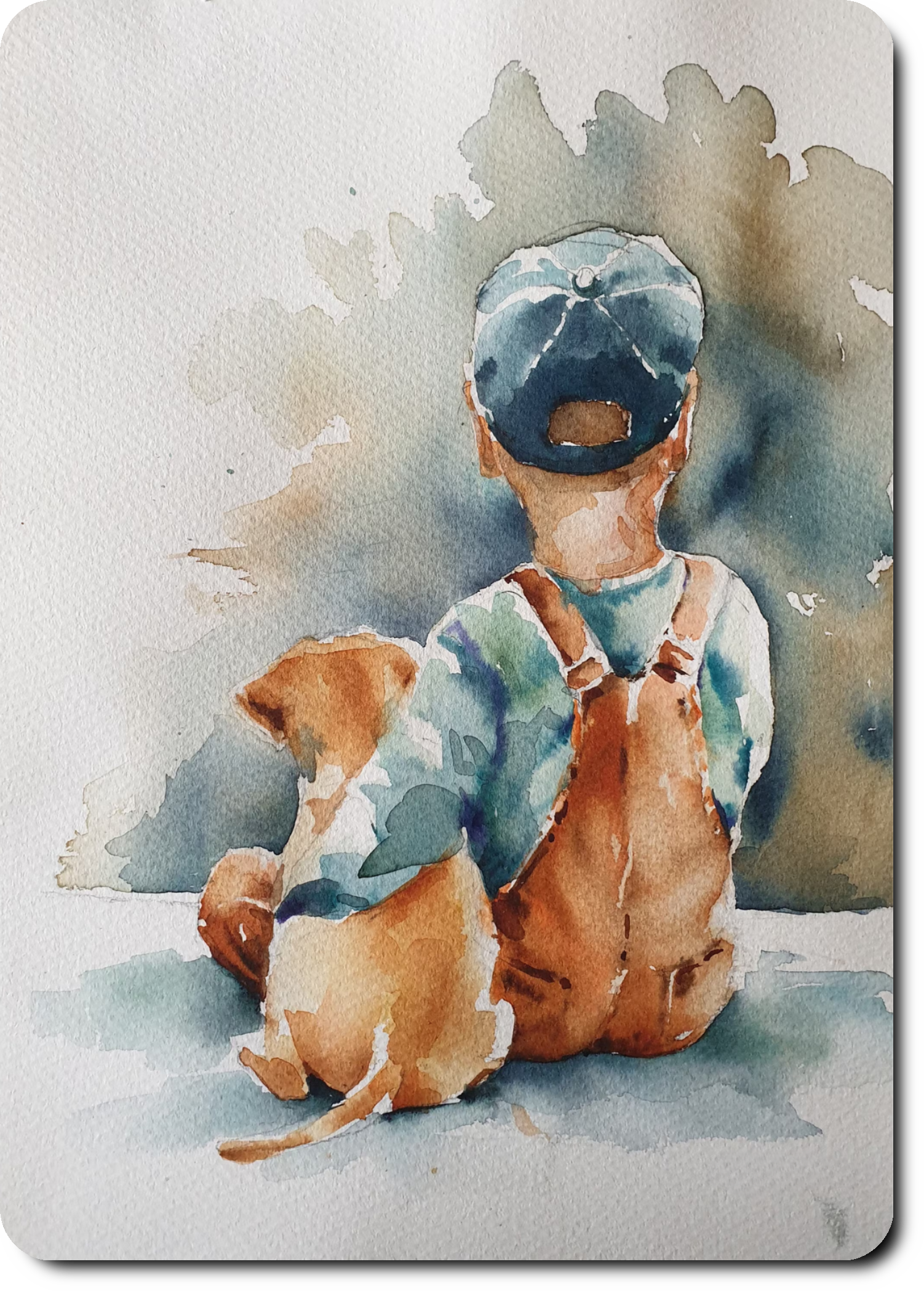 Jongetje met hond