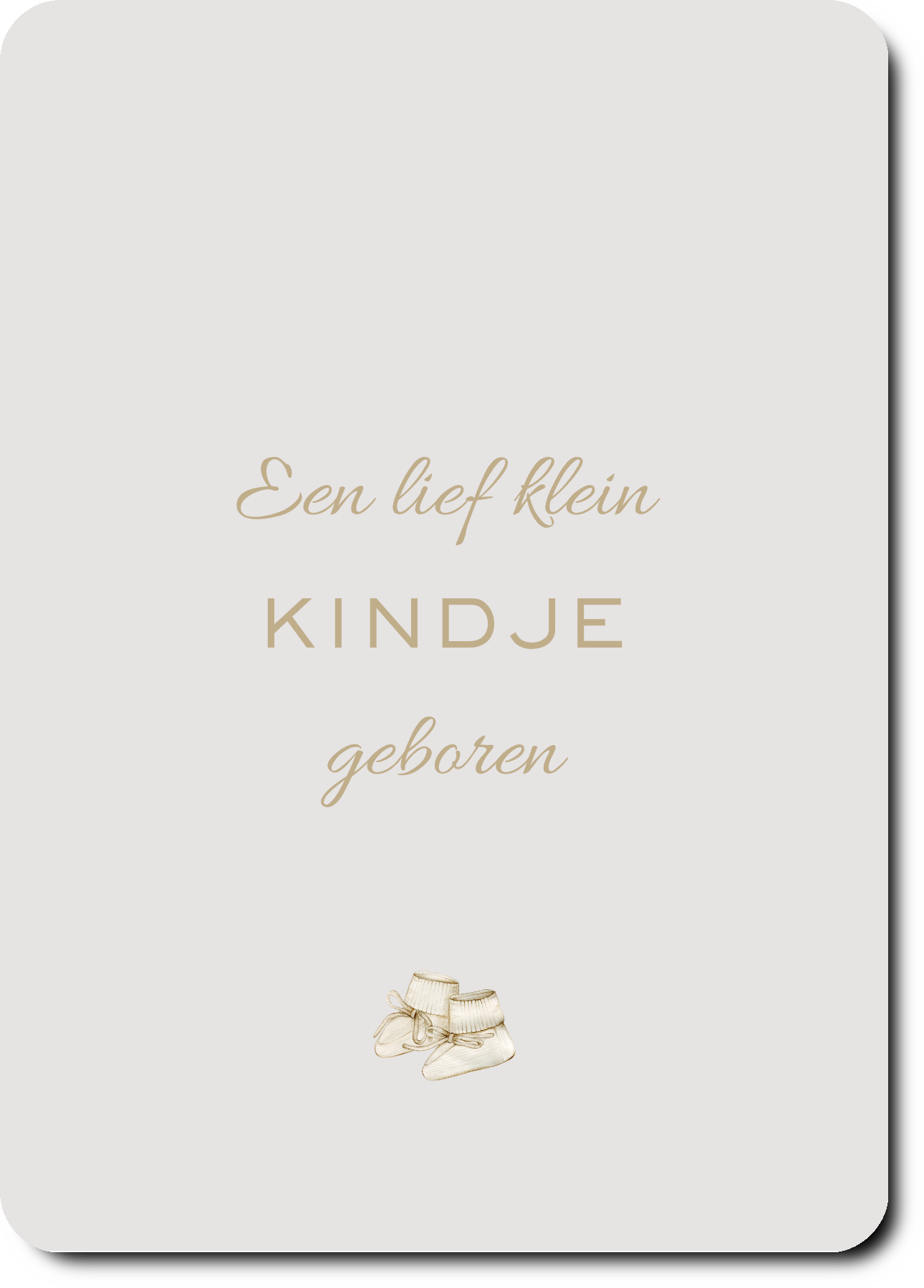Lief kindje geboren