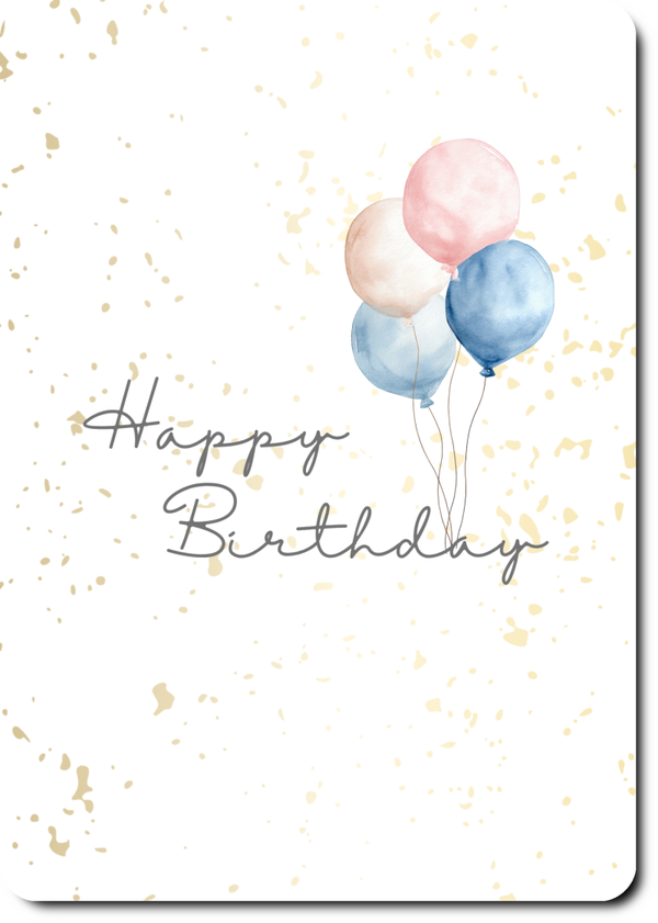 Happy Birthday - ballonnen