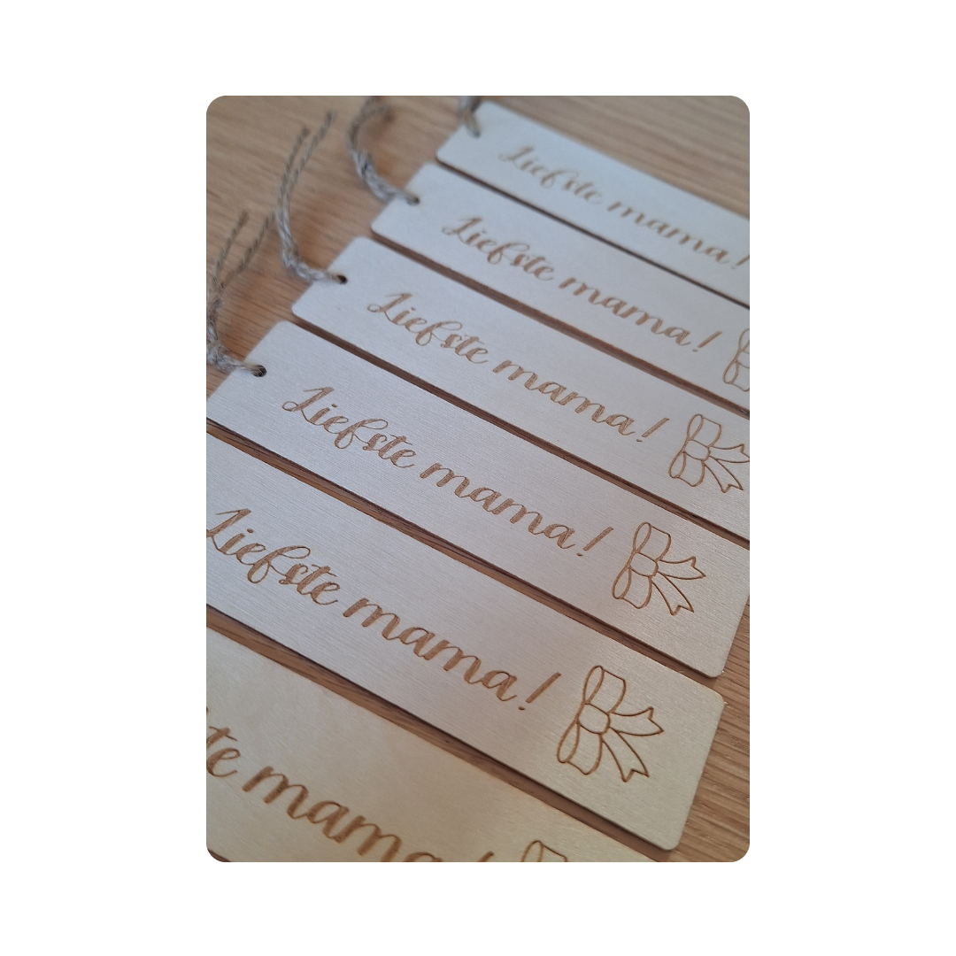 Houten hanger - Liefste mama