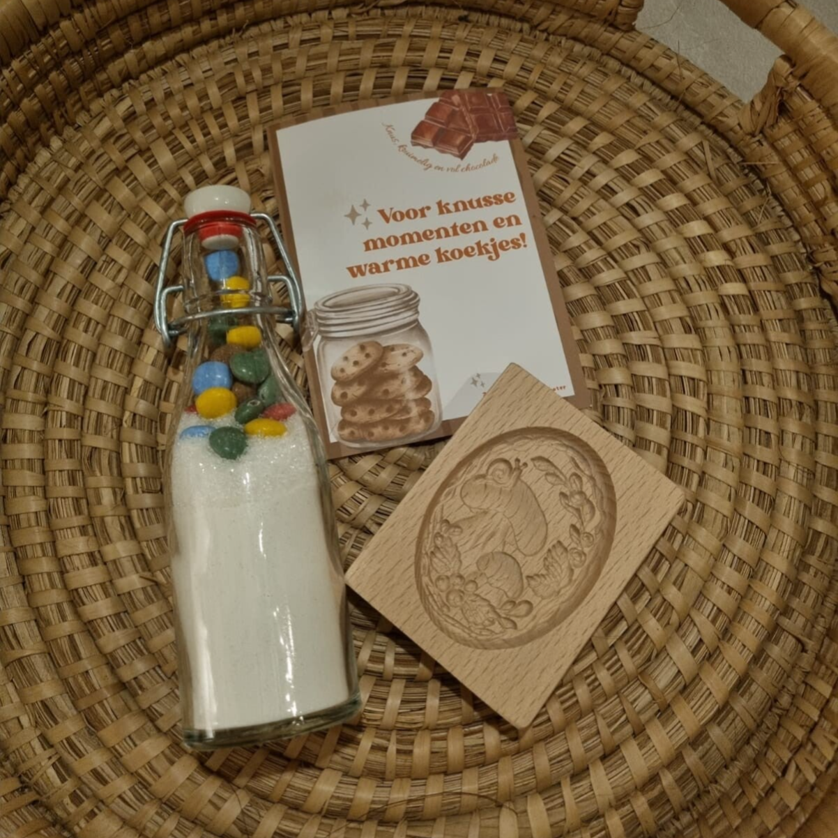 Knusse momenten en warme koekjes inclusief koekjesvorm