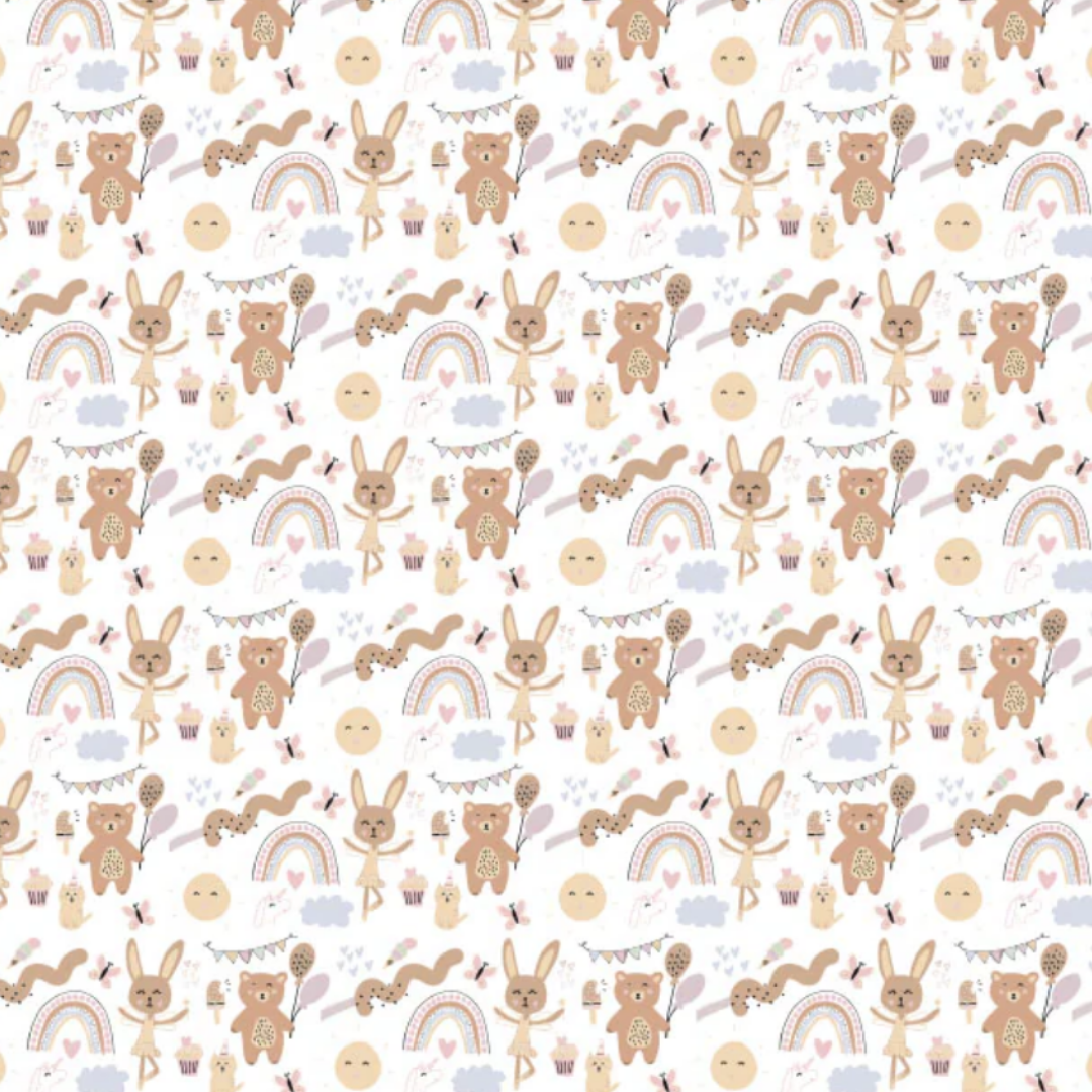 Cadeaupapier - Meisjes - 3 vellen