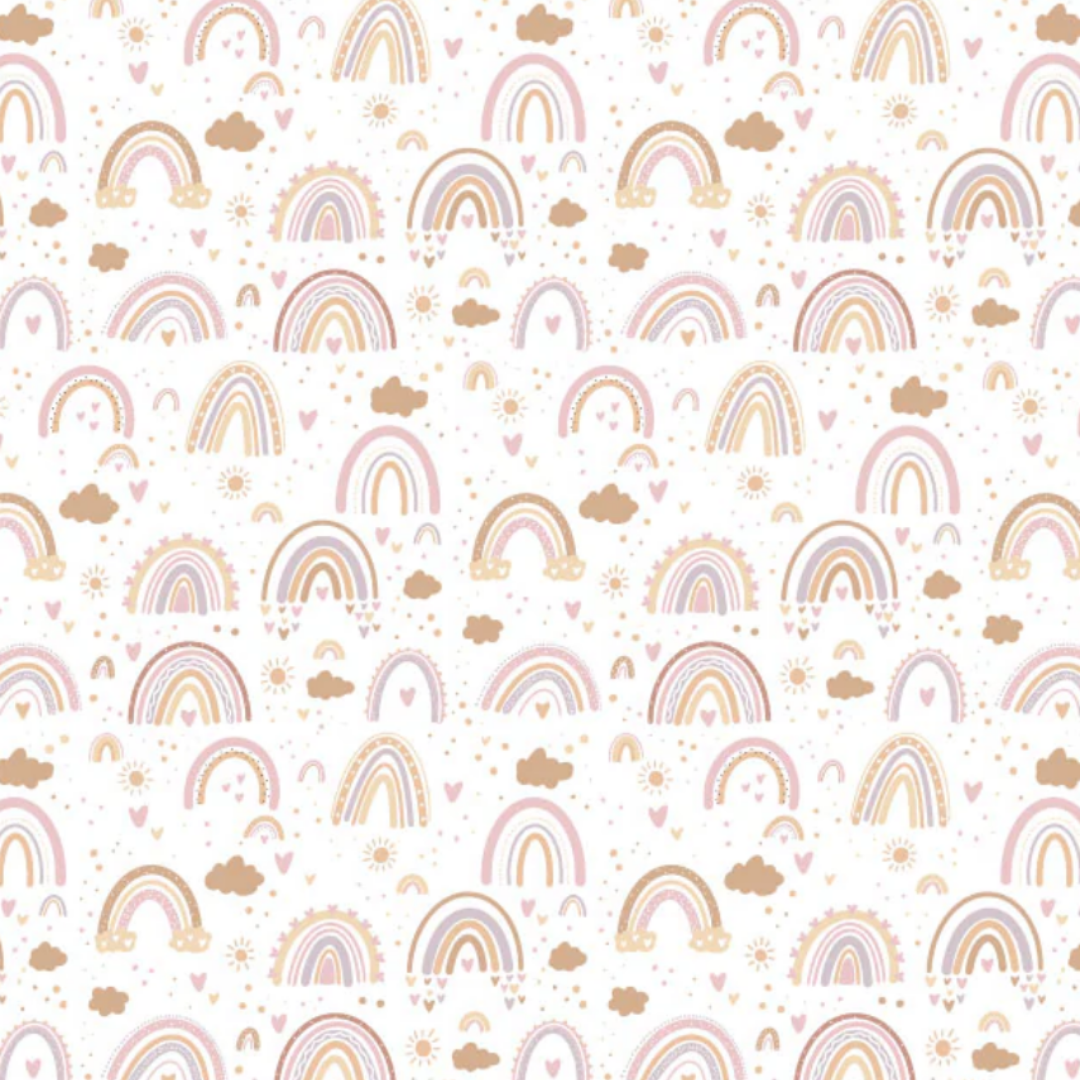 Cadeaupapier - Regenboog - 3 vellen