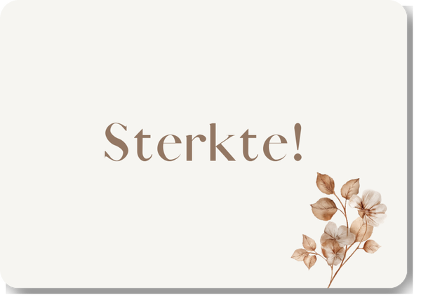 Sterkte - bloem