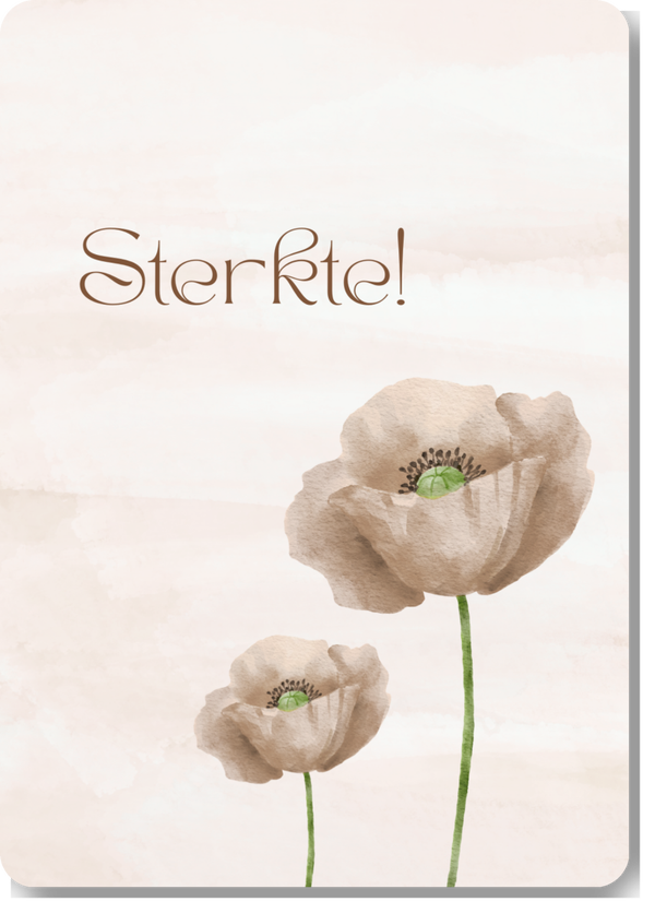 Sterkte!