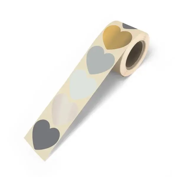 Sluitsticker - Hartje mix