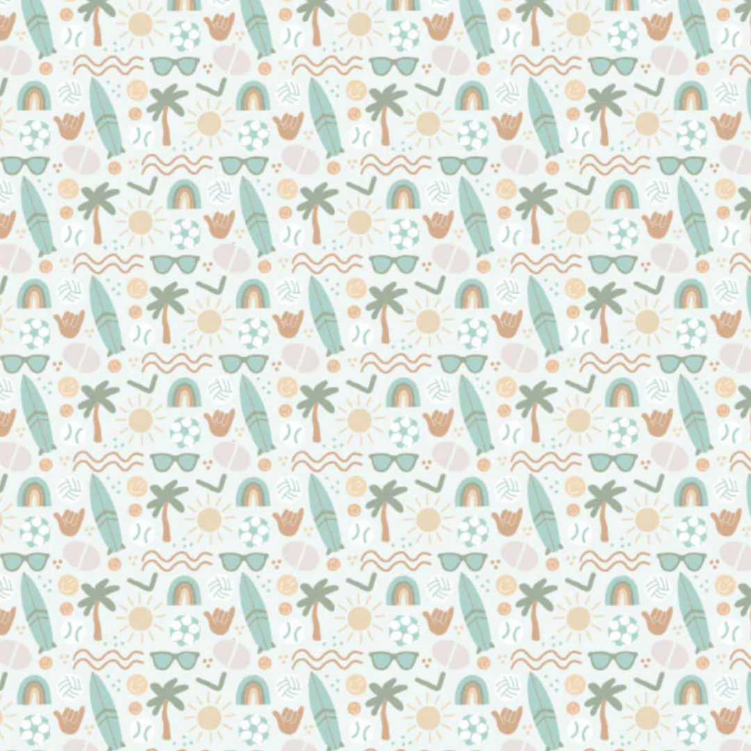 Cadeaupapier - Strand -  3 vellen