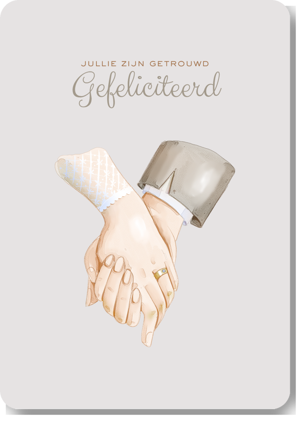 Trouwen - handen