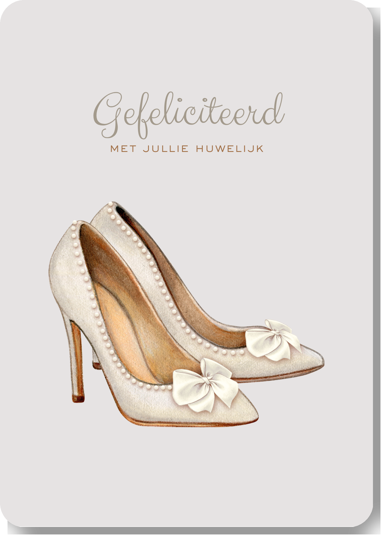 Trouwen - schoenen