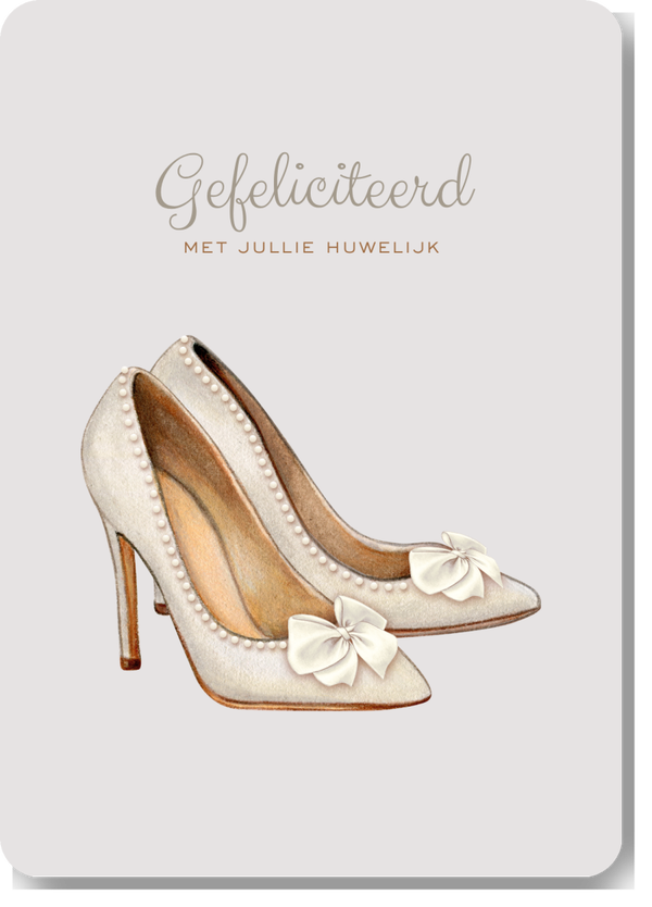 Trouwen - schoenen