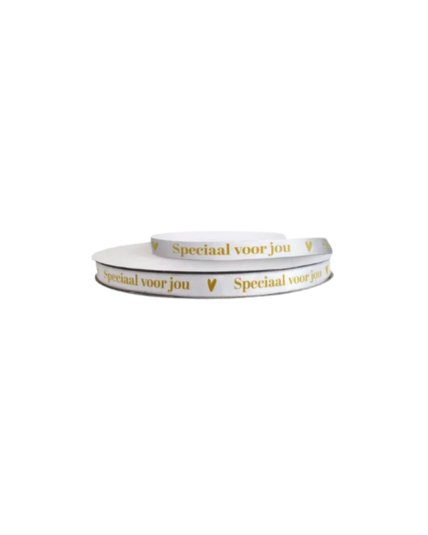 Cadeau lint - Speciaal voor jou! - Wit goud