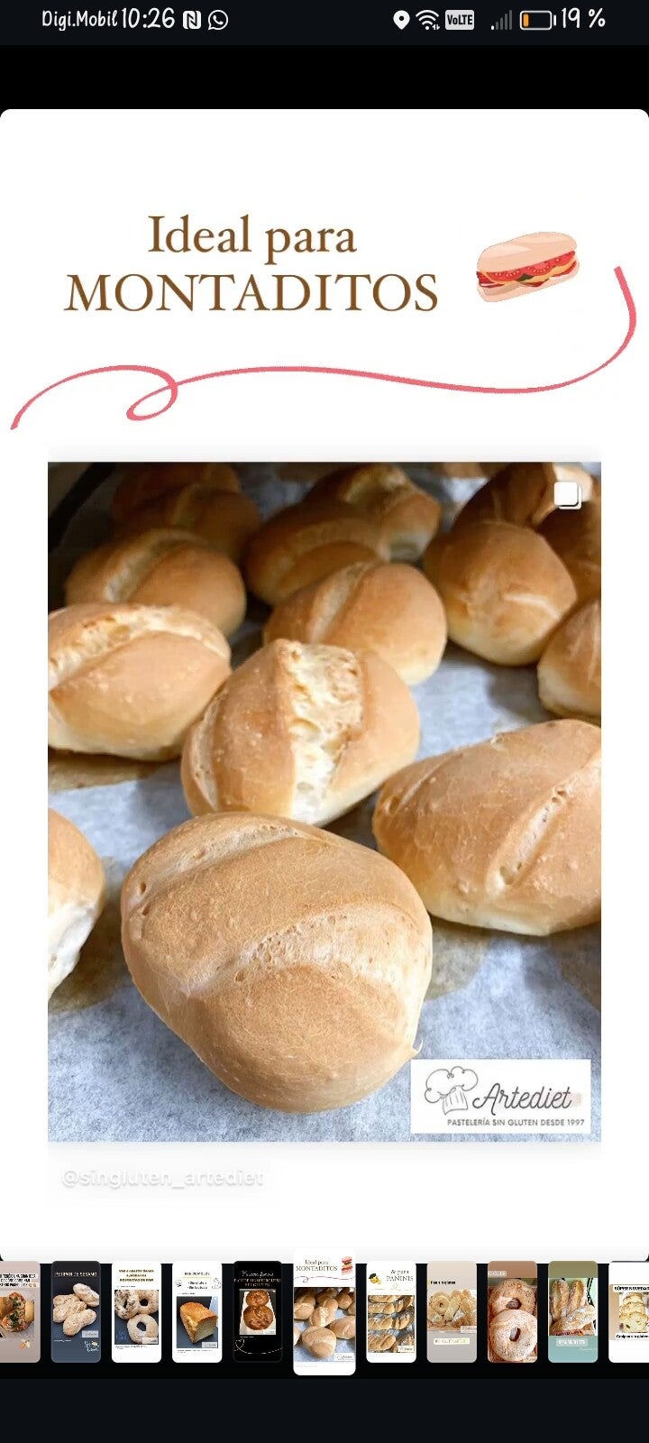 Panecillos 6 unidades