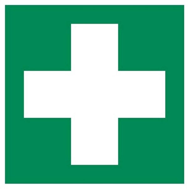 Aufkleber -  E003 Erste Hilfe  - ISO DIN 7010 - Rettungszeichen - versch. Größen