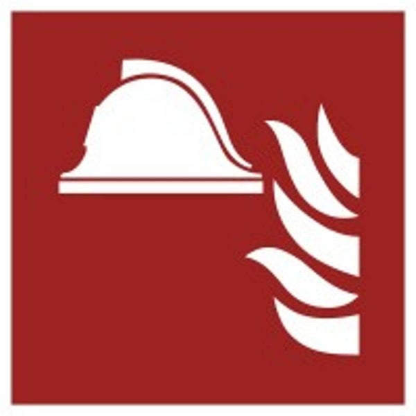Aufkleber -  F004 Mittel und Geräte zur Brandbekämpfung   - ISO DIN 7010 - Brandschutzzeichen - versch. Größen