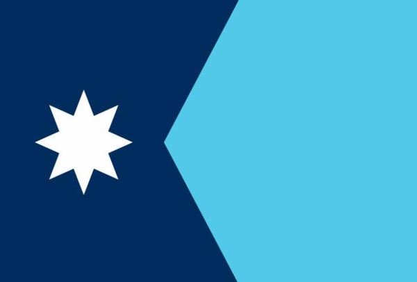Aufkleber - Flagge - Minnesota - Bundesstaaten USA - versch. Größen