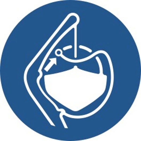 Aufkleber -  M045  Rettungsboot-Laschings lösen beim Aussetzvorgang - ISO DIN 7010 - Gebotszeichen - versch. Größen