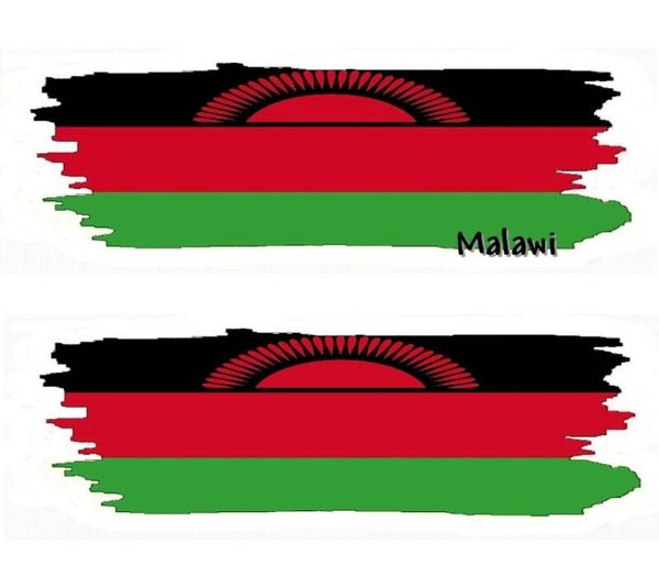 Aufkleber - Flagge - Malawi - versch. Motive - 125x40 mm