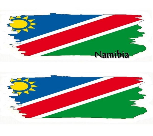 Aufkleber - Flagge - Namibia - versch. Motive - 125x40 mm