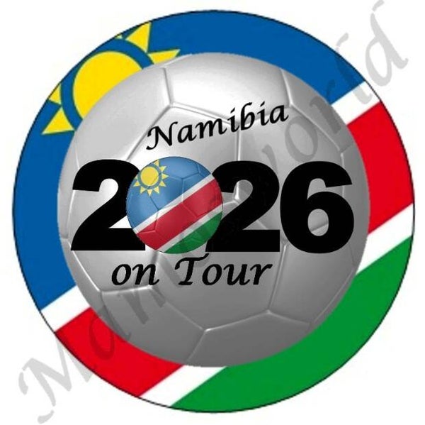 Aufkleber - Sticker - On Tour 2026 - Namibia - 60 oder 90 mm Ø