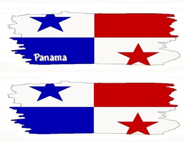 Aufkleber - Flagge - Panama - versch. Motive - 125x40 mm