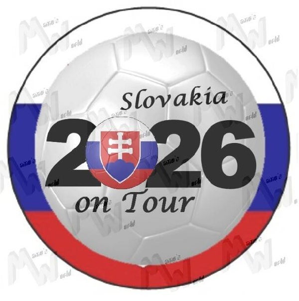 Aufkleber - Sticker - On Tour 2026 - Slowakei - 60 oder 90 mm Ø