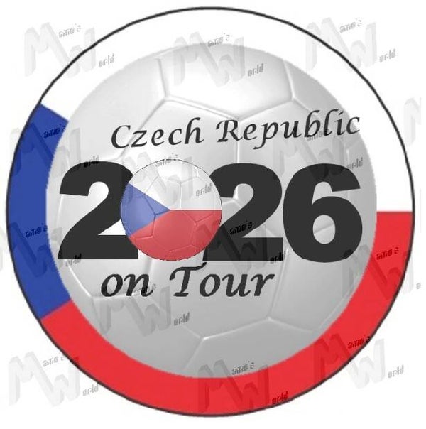Aufkleber - Sticker - On Tour 2026 - Tschechien - 60 oder 90 mm Ø