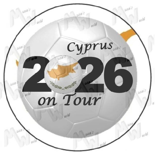 Aufkleber - Sticker - On Tour 2026 - Zypern - 60 oder 90 mm Ø