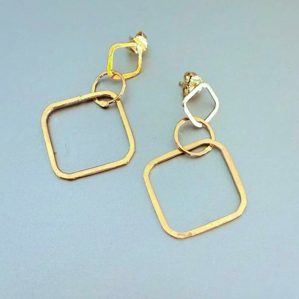 Vierkantjes met rondje GO-093