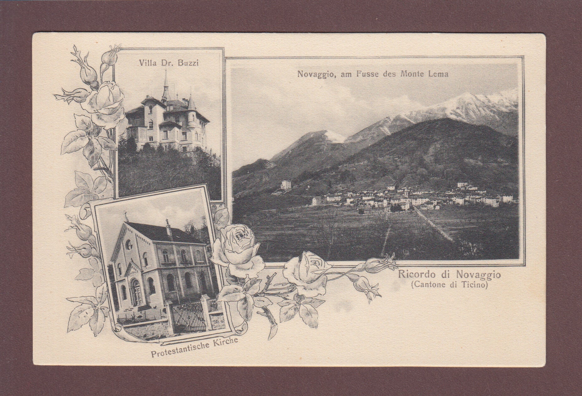 Ricordo di NOVAGGIO - Villa Buzzi - Monte Lema