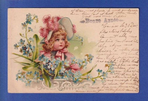 NOUVEL AN - Enfant - 1904