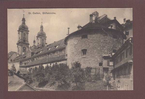 ST. GALLEN - Stiftskirche - 1910