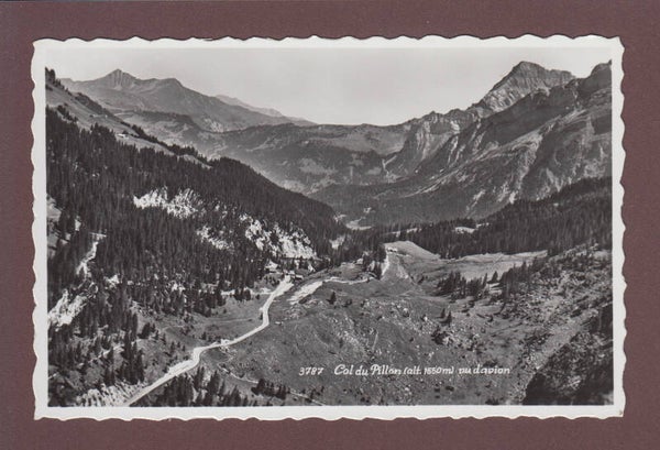 COL DU PILLON vu d'avion