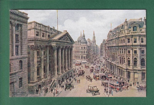 LONDON - Mansion House and Cheapside - A.R. Quinton