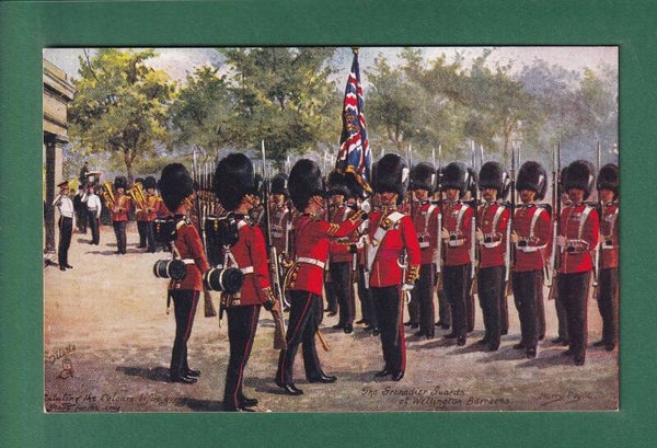LONDON - Grenadier Guards at Wellington Barracks