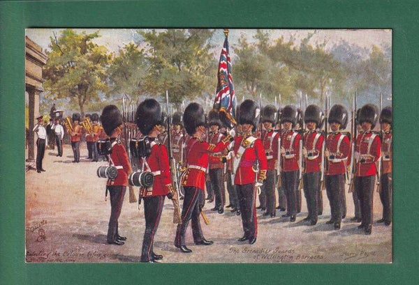 LONDON - Grenadier Guards at Wellington Barracks