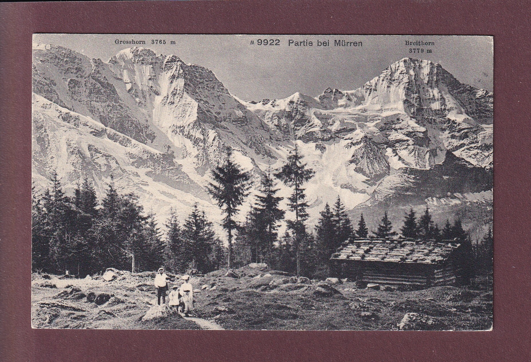 Partie bei MÜRREN - Leute - Grosshorn - Breithorn