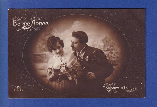 NOUVEL AN - Couple - 1920