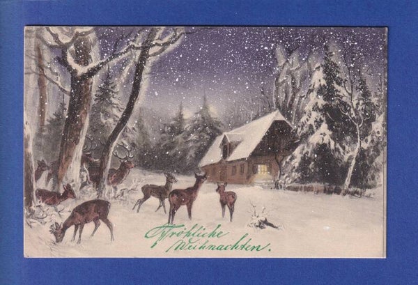 WEIHNACHTEN - Schnee - 1913