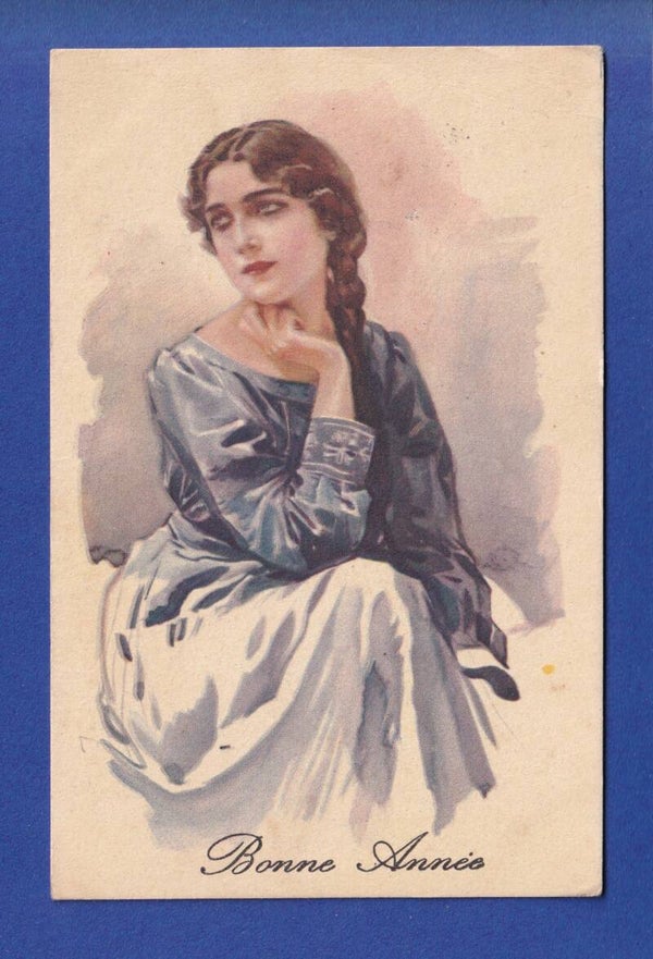 NOUVEL AN - Belle Femme - 1922