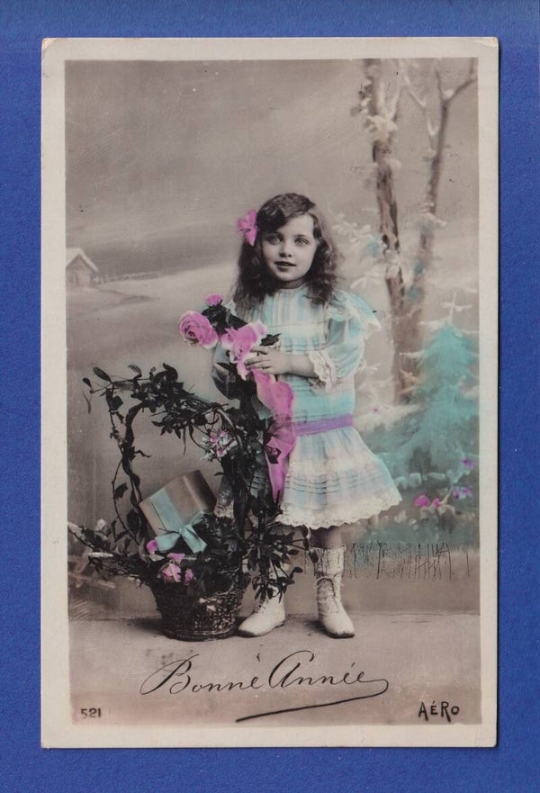NOUVEL AN - Enfant - 1908