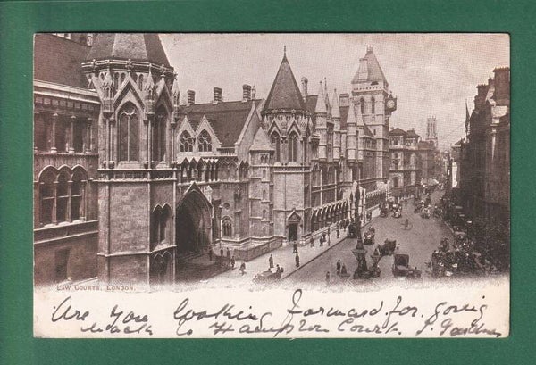 LONDON - Law Courts - 1902