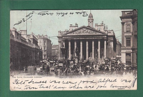 LONDON - The Royal Exchange - 1903