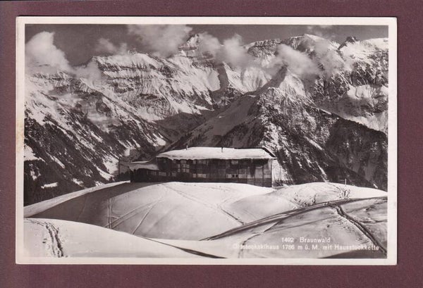 BRAUNWALD - Ortstoch Skihaus